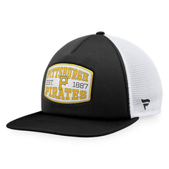 Pittsburgh Pirates Fanatics Foam Front Patch Trucker Snapback Hat | MLB Sale
