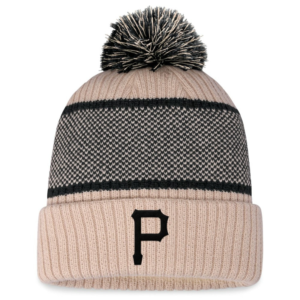 Pittsburgh Pirates Fanatics Women's Cuffed Knit Hat with Pom | MLB Near me