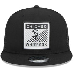 Chicago White Sox New Era Scratch Squared Trucker 9FIFTY Snapback Hat | MLB For sale