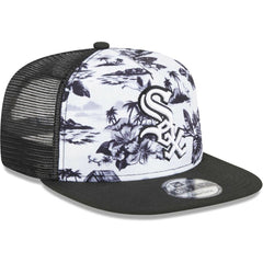 Chicago White Sox New Era Vacay 2.0 A-Frame Trucker 9FIFTY Snapback Hat | MLB Discount