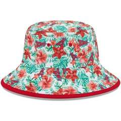 Los Angeles Angels New Era Tropic Floral Bucket Hat | MLB Online