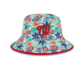 Washington Nationals New Era Tropic Floral Bucket Hat | MLB On Sale