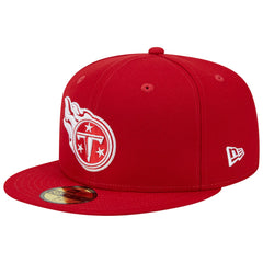 Tennessee Titans New Era 15 Years Main Patch 59FIFTY Fitted Hat