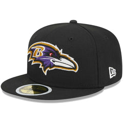 Baltimore Ravens New Era Youth Main 59FIFTY Fitted Hat