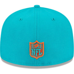 Miami Dolphins New Era Youth Main 59FIFTY Fitted Hat