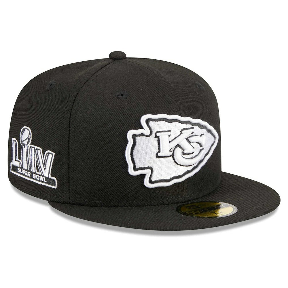 Kansas City Chiefs New Era Main Patch 59FIFTY Fitted Hat