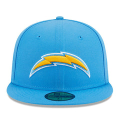 Los Angeles Chargers New Era Main Patch 59FIFTY Fitted Hat
