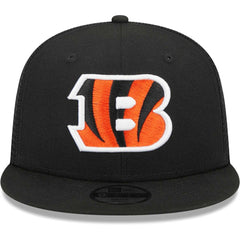 Cincinnati Bengals New Era Youth Main Trucker 9FIFTY Snapback Hat