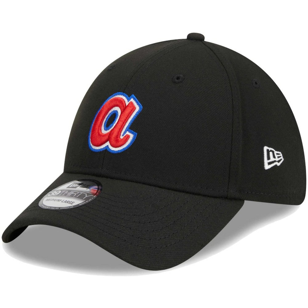 Atlanta Braves New Era Logo 39THIRTY Flex Hat | MLB Outlet