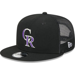 Colorado Rockies New Era Team Color Trucker 9FIFTY Snapback Hat | MLB For sale
