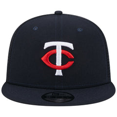 Minnesota Twins New Era Team Color Trucker 9FIFTY Snapback Hat | MLB Outlet