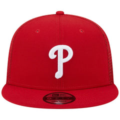 Philadelphia Phillies New Era Team Color Trucker 9FIFTY Snapback Hat | MLB Sale