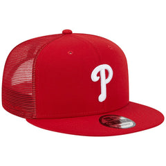 Philadelphia Phillies New Era Team Color Trucker 9FIFTY Snapback Hat | MLB Sale