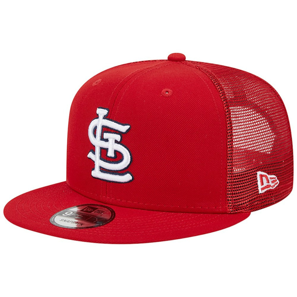 St. Louis Cardinals New Era Team Color Trucker 9FIFTY Snapback Hat | MLB Shop