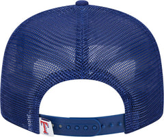 Texas Rangers New Era Team Color Trucker 9FIFTY Snapback Hat | MLB Shop
