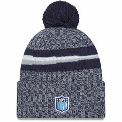 Tennessee Titans New Era 2023 Sideline Cuffed Knit Hat With Pom
