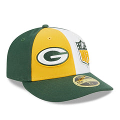 Green Bay Packers New Era 2023 Sideline Low Profile 59FIFTY Fitted Hat