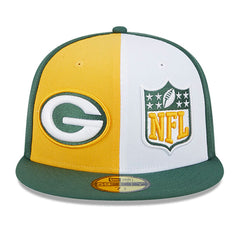 Green Bay Packers New Era 2023 Sideline 59FIFTY Fitted Hat