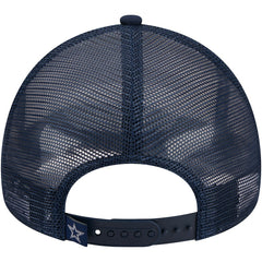 Dallas Cowboys New Era Stacked A-Frame Trucker 9FORTY Adjustable Hat