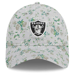 Las Vegas Raiders New Era Girls Youth Bouquet 9TWENTY Adjustable Hat
