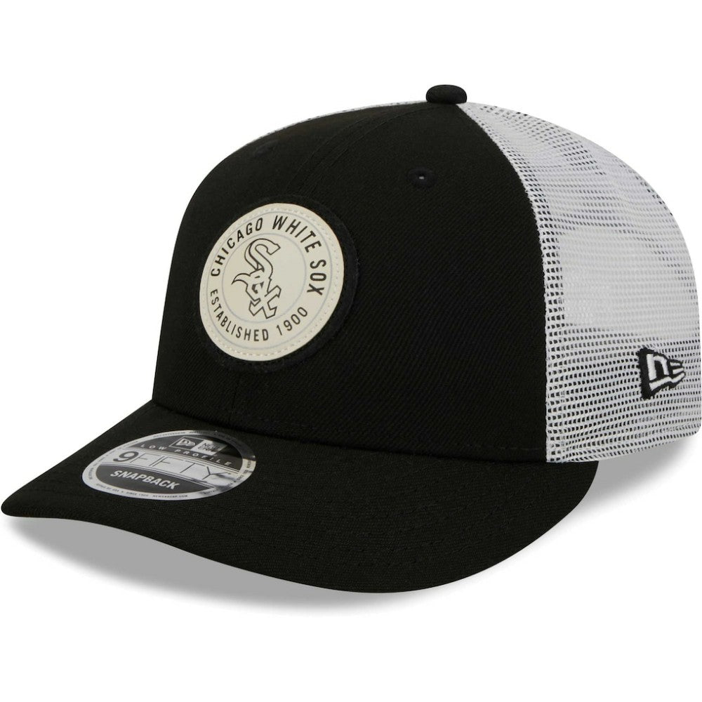 Chicago White Sox New Era Circle Trucker Low Profile 9FIFTY Snapback Hat | MLB Online