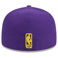 Los Angeles Lakers Big Arch Text 59FIFTY Fitted Hat Discount