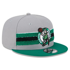 Boston Celtics Chenille Band 9FIFTY Snapback Hat New