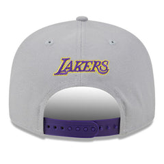 Los Angeles Lakers Chenille Band 9FIFTY Snapback Hat New