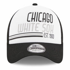 Chicago White Sox New Era Stacked A-Frame Trucker 9FORTY Adjustable Hat | MLB Sale