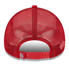 St. Louis Cardinals New Era Stacked A-Frame Trucker 9FORTY Adjustable Hat | MLB On Sale