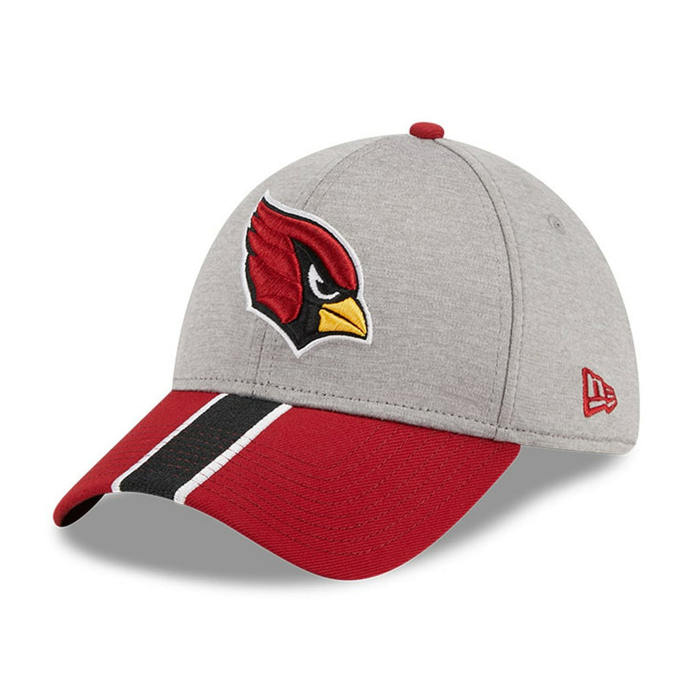 Arizona Cardinals New Era Striped 39THIRTY Flex Hat