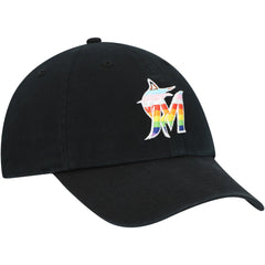 Miami Marlins '47 Team Pride Clean Up Adjustable Hat | MLB US