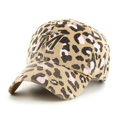 Miami Marlins '47 Women's Bagheera Clean Up Adjustable Hat | MLB Discount