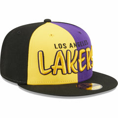 Los Angeles Lakers Pop Front 59FIFTY Fitted Hat On Sale