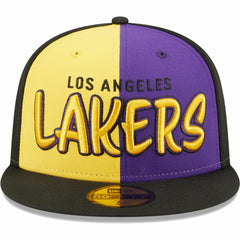 Los Angeles Lakers Pop Front 59FIFTY Fitted Hat On Sale