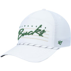 Milwaukee Bucks '47 Downburst Hitch Snapback Hat New