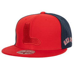 Boston Red Sox Mitchell & Ness Bases Loaded Fitted Hat | MLB Shop