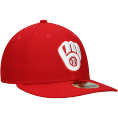 Milwaukee Brewers New Era Low Profile 59FIFTY Fitted Hat | MLB New