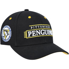 Pittsburgh Penguins Mitchell & Ness LOFI Pro Snapback Hat For Sale