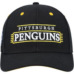 Pittsburgh Penguins Mitchell & Ness LOFI Pro Snapback Hat For Sale