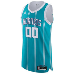 Charlotte Hornets Jordan Brand 2020/21 Authentic Custom Jersey Teal On Sale