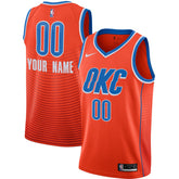 Oklahoma City Thunder Jordan Brand Swingman Custom Jersey For Sale