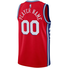 Philadelphia 76ers Jordan Brand Swingman Custom Jersey Online