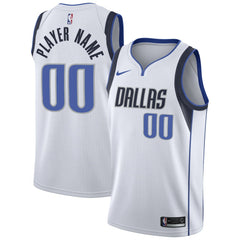 Dallas Mavericks 2020/21 Swingman Custom Jersey sale - Association Editi- White