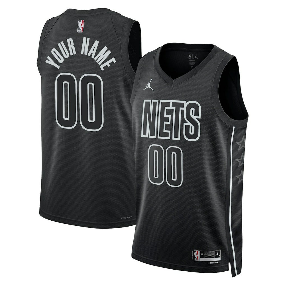 Brooklyn Nets Jordan Brand Unisex 2022/23 Swingman Custom Jersey On Sale