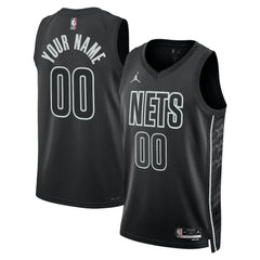 Brooklyn Nets Jordan Brand Unisex 2022/23 Swingman Custom Jersey On Sale