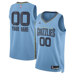 Memphis Grizzlies Jordan Brand Unisex 2022/23 Swingman Custom Jersey Outlet