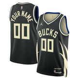 Milwaukee Bucks Jordan Brand Unisex 2022/23 Swingman Custom Jersey Online