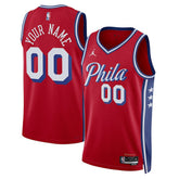 Philadelphia 76ers Jordan Brand Unisex 2022/23 Swingman Custom Jersey Discount