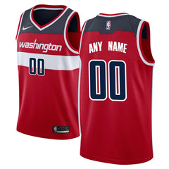 Washington Wizards Swingman Custom Jersey Red Online